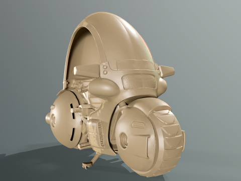 Bulmas Capsule No9 Bike Printable Modello di stampa 3D