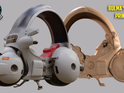 Bulmas Capsule No9 Bike Printable Modello di stampa 3D