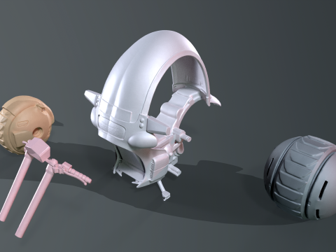 Bulmas Capsule No9 Bike Printable Modello di stampa 3D