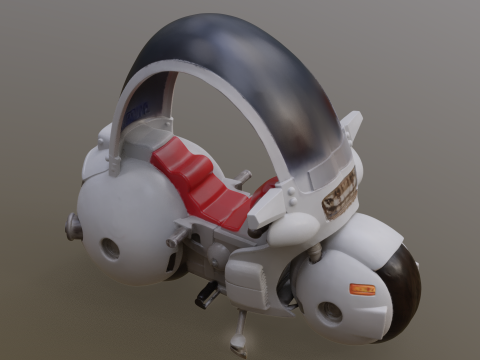 Bulmas Capsule No9 Bike Printable Modello di stampa 3D