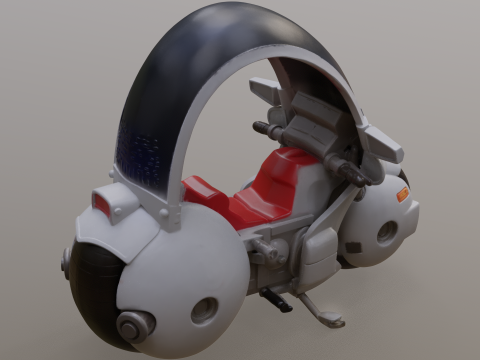 Bulmas Capsule No9 Bike Printable Modello di stampa 3D