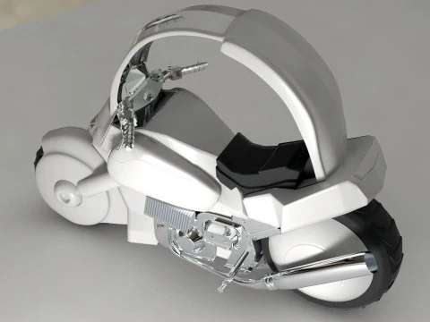 Bulmas Capsule No9 Bike Renderable 3D Model