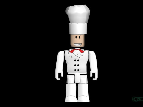 Roblox Toys Set Base Renderable Model fanart Modello 3D