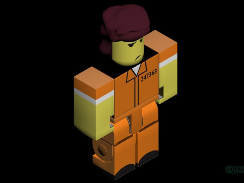 Roblox Toys Set Base Renderable Model fanart Modello 3D