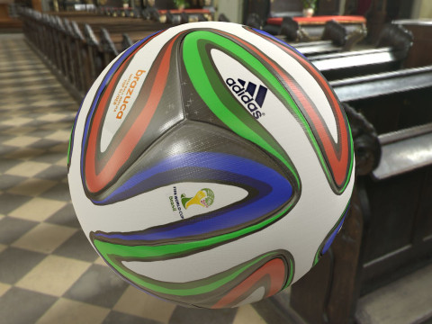 Every World Cup Ball Game and Render Ready Hi and Low Poly 3D 模型