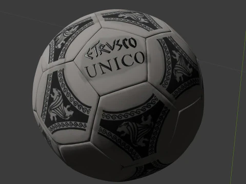 Every World Cup Ball Game and Render Ready Hi and Low Poly 3D Model