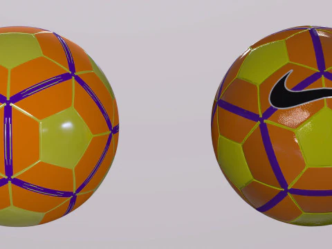 Every World Cup Ball Game and Render Ready Hi and Low Poly 3D Model