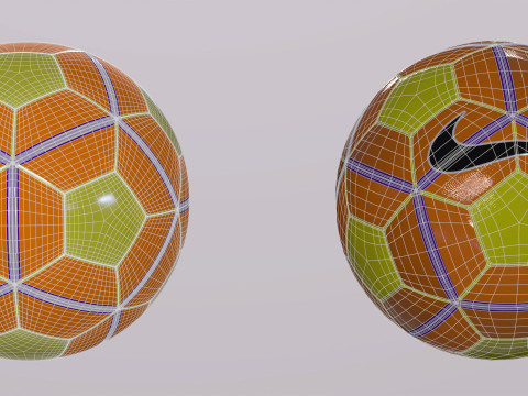 Every World Cup Ball Game and Render Ready Hi and Low Poly 3D 模型