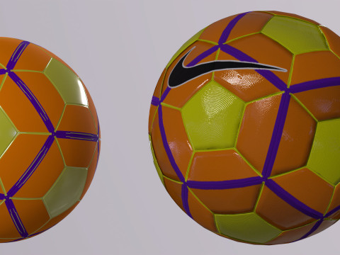 Every World Cup Ball Game and Render Ready Hi and Low Poly 3D 模型