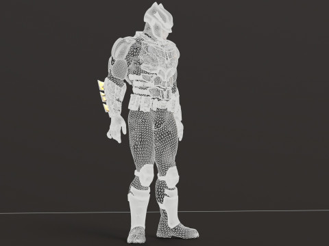Tactical Batsuit Renderable Rigged Model 3D