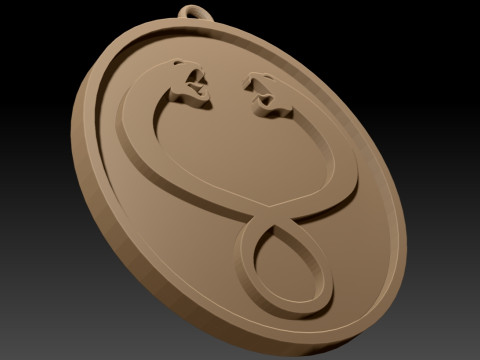 THUNDERCATS Keychain Badge Printable Renderable Model Cetak 3D