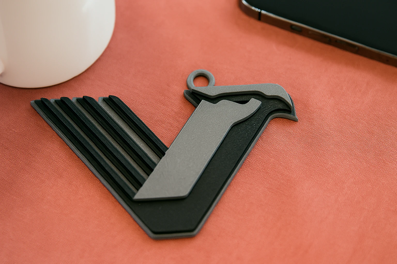 Vancouver FC keychain badge color printable and renderable 3D Print Model .c4d .max .obj .3ds .fbx .stl .blend 