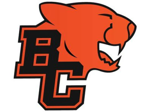 BC Lions keychain badge color printable and renderable 3D Print Model