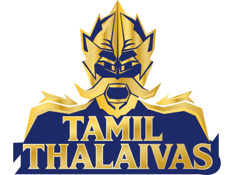 PKL Tamil Thalaivas badge color printable and renderable 3D Print Model