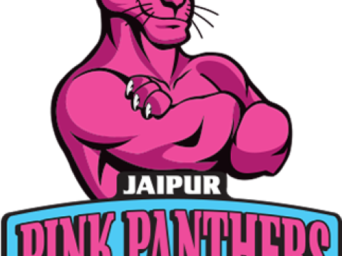 PKL Jaipur Pink Panthers badge color printable and renderable 3D Baskı Modeli