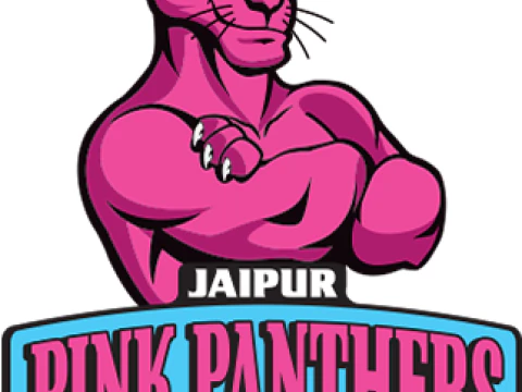 PKL Jaipur Pink Panthers badge color printable and renderable 3D Print Model