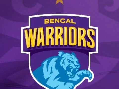 PKL Bengal Warriorz badge color printable and renderable 3D Print Model