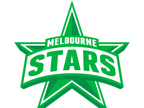 BBL Melbourne Stars badge color printable and renderable 3D Druckmodell