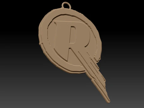 BBL Melbourne Renegades badge color printable and renderable 3D Print Model