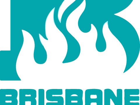 BBL Brisbane Heat badge color printable and renderable 3D 打印模型