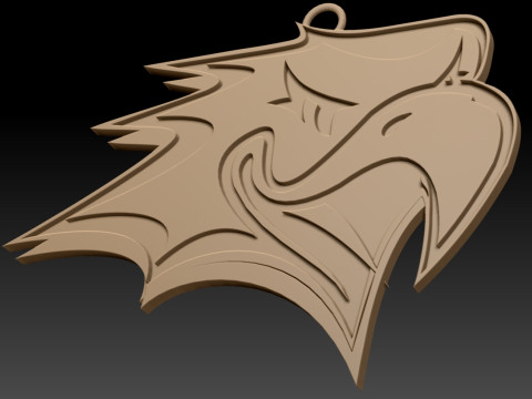 Liiga Vaasan Sport Turku keychain badge color printable and renderable 3D 프린트 모델