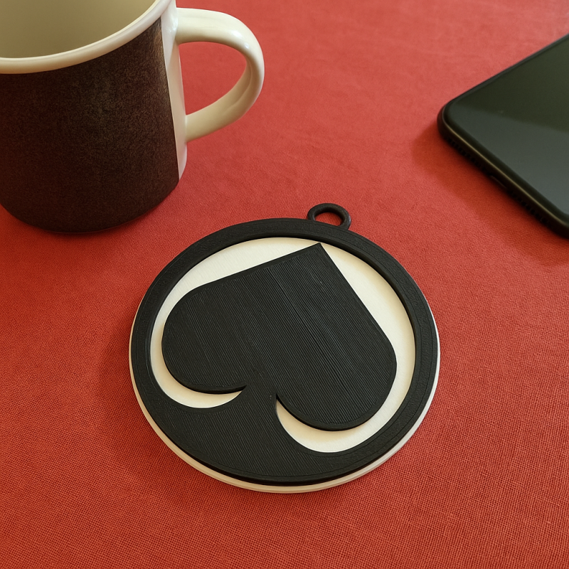 Liiga HC sst Pori keychain badge color printable and renderable 3D प्रिंट मॉडल .c4d .max .obj .3ds .fbx .stl .blend 
