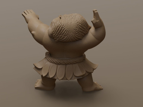 Moanas Maui Printable Modelo de impresión 3D