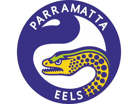 NRL Parramatta Eels keychain badge color printable and renderable 3D Принт Модель
