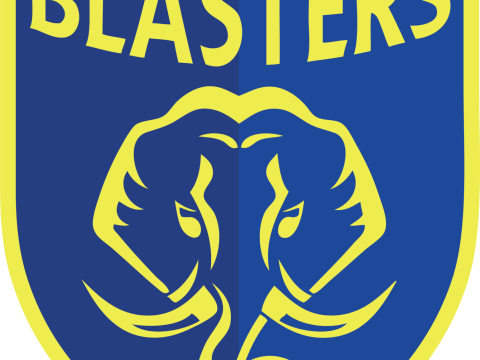 ISL Kerala Blasters FC keychain badge color printable and renderable Model do druku 3D