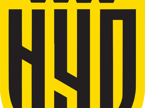 ISL Hyderabad FC Schlüsselanhänger-Abzeichen in Farbe zum Ausdrucken und Rendern 3D Druckmodell