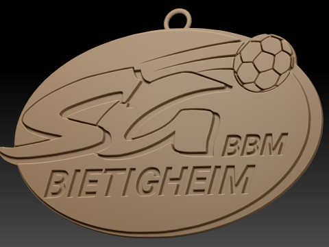 HBL SG BBM Bietighe keychain badge color printable and renderable Modèles 3D en vedette