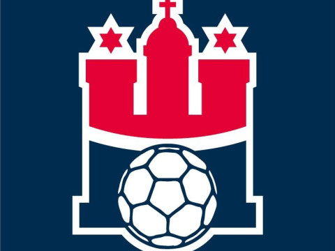 HBL 手球运动联盟汉堡钥匙扣徽章彩色可打印和可渲染 3D 打印模型