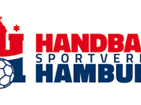 Warna lencana gantungan kunci HBL Handball Sport Verein Hamburg dapat dicetak dan dirender Model Cetak 3D