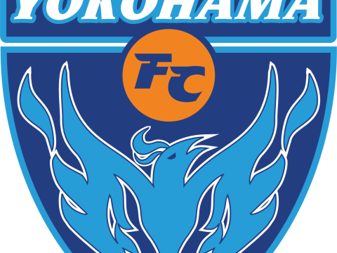 Цвет значка J1 Yokohama FC на брелке для печати и визуализации 3D Принт Модель