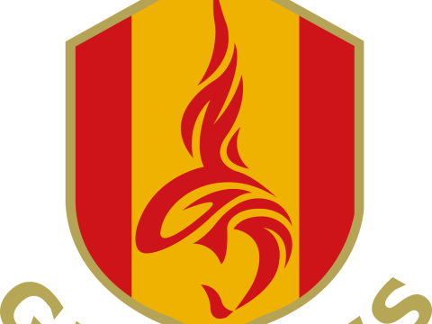J1 Nagoya Grampus keychain badge color printable and renderable 3D 打印模型