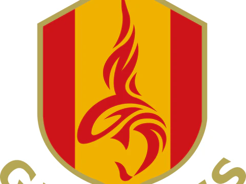 J1 Nagoya Grampus keychain badge color printable and renderable 3D Print Model