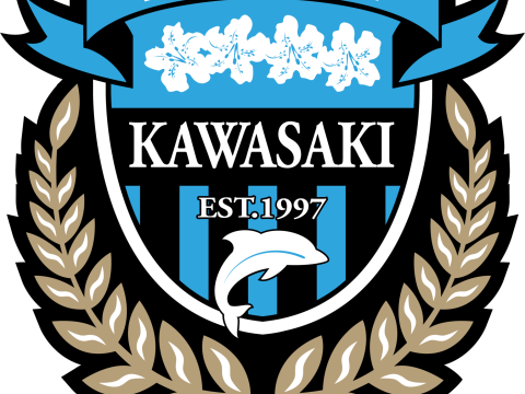 J1 Kawasaki Frontale keychain badge color printable and renderable 3D Принт Модель