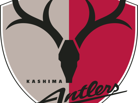 J1 Kashima Antlers keychain badge color printable and renderable 3D printmodel