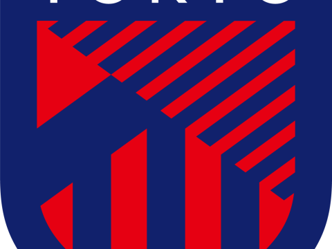 J1 FC TOKYO keychain badge color printable and renderable 3D printmodel