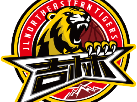 CBA Jilin Northeast Tigers keychain badge color printable and renderable 3D Print Model