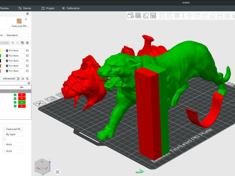 High-quality Battle Cat Cringer fan art from MOTU 1982 version 3D Print Model