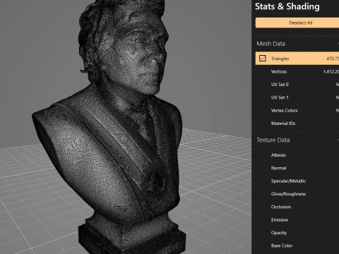 Javier Milei bust printable and renderable 3D Print Model