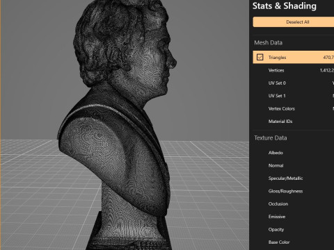Javier Milei buste afdrukbaar en renderbaar 3D printmodel