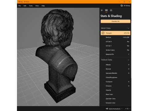Javier Milei buste afdrukbaar en renderbaar 3D printmodel