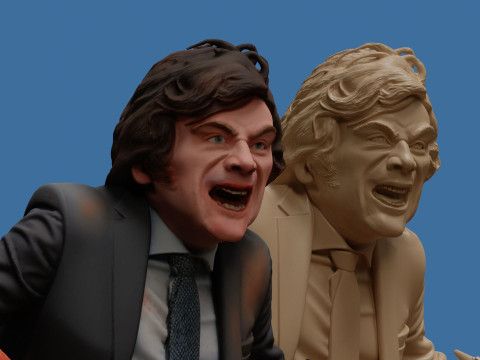 Piła łańcuchowa Javier do wydrukowania i renderowania Model do druku 3D