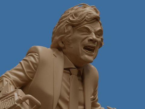 Piła łańcuchowa Javier do wydrukowania i renderowania Model do druku 3D