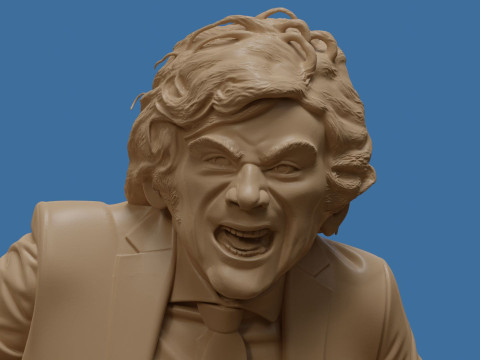 Piła łańcuchowa Javier do wydrukowania i renderowania Model do druku 3D