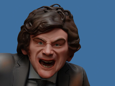 Piła łańcuchowa Javier do wydrukowania i renderowania Model do druku 3D