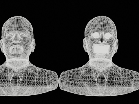 Бюст Хуана Домінго Перона високої якості, який можна відобразити PBR 3D Модель