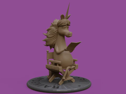 Rainbow Unicorn from Inside Out Printable 3D Print Model